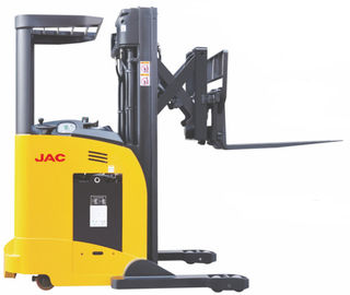 Çin Tek Makaslı Sit Down Reach Truck Forklift 1.8 Ton Kapasiteli Yüksek Hızlı Kaldırma Tedarikçi