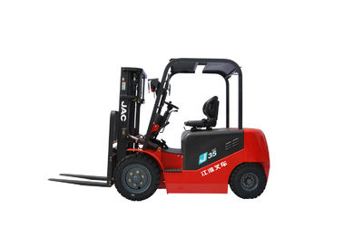 Çin Güçlü Elektrikli Forklift Büyük Kaldırma Kapasitesi 3.5 Ton 3m - 6m Kaldırma Yüksekliği Tedarikçi