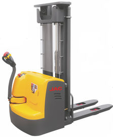 Çin Elektrikli Kurşun Asit Güçlü akü AC Yaya İstifleyici Forklift, Depo Kapalı Yürüyüş Palet İstifleyici Forklift Tedarikçi