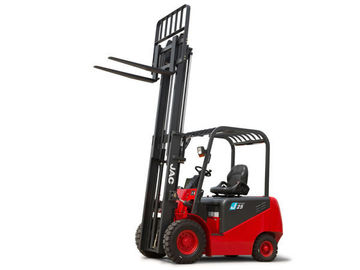 AC Sürücü Akülü Forklift, 4 Tekerlekli Elektrikli Forklift 2,5 Ton Kaldırma Kapasitesi Tedarikçi