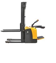 Depo 1.2 ton Ride Elektrikli Stacker Kamyon Dar Koridor Forklift Kademesiz Hız Kontrolü Alternatif Akım 1200Kg Tedarikçi