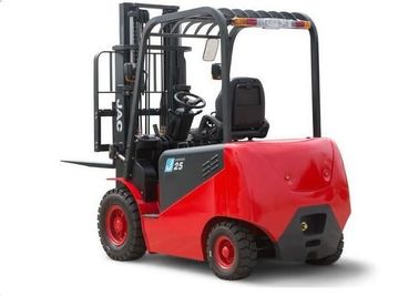 2.5 Tonluk Yükleme Kapasitesi Elektrikli Forklift AC Sürücü Akülü 4 Tekerlek Tedarikçi